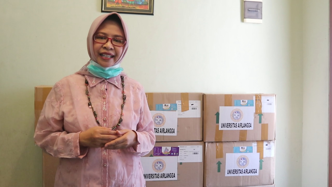 Dukung Halmahera Barat Cegah Stunting Unair Kirim Multi Vitamin Mineral