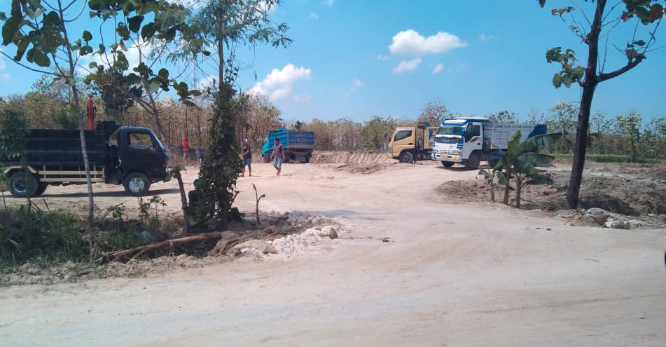 Galian C Tanpa Ijin Marak di Wilayah Kecamatan Sugihwaras – Bojonegoro