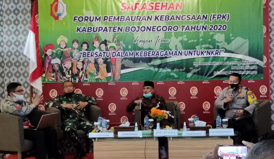 Dengan Pembaruan Kebangsaan Kapolres Bojonegoro Harapkan Cegah Konflik Sosial