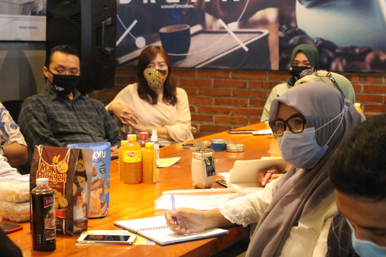 Hadirkan Loka POM dan Pelaku UKM/IKM, Disperindagin Kota Kediri Gelar Bincang Ringan