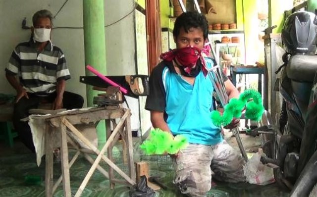 Penyandang Disabilitas di Kediri Mampu Pertahankan Usahanya di Tengah Pandemi