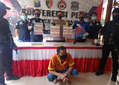 Pengedar Uang Palsu di Lamongan Diamankan Polisi, Pelaku Mengaku Mendapatkan dari Warga Mojokerto