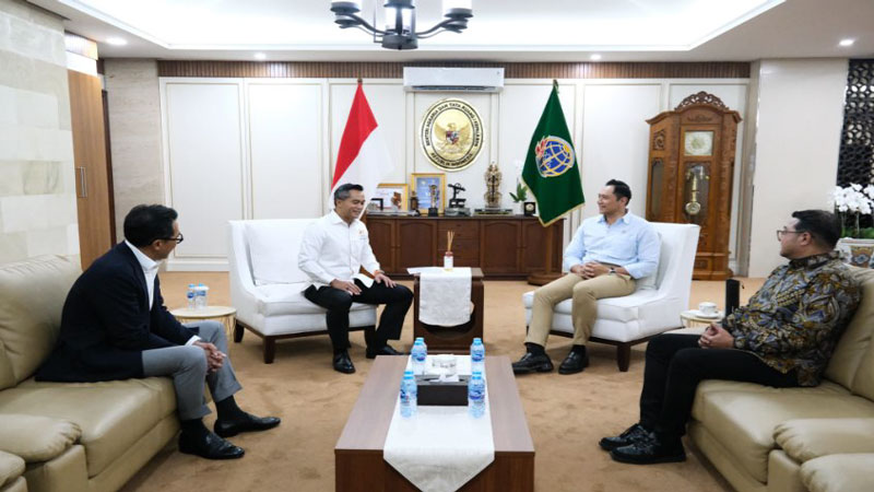 Pertemuan dengan Ketua Umum Kadin, Menteri AHY Bahas Peluang Sinergi dalam Membangun Ekonomi Indonesia