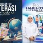 Hari Literasi Internasional Khofifah Ingatkan Pentingnya Baca dari Sumber Akurat