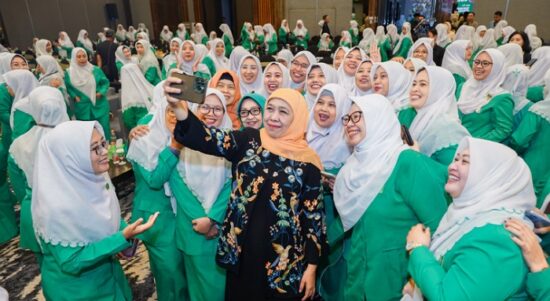 Khofifah Ajak Fatayat NU Jatim: Bentuk Super Team dan Jadi Game Changer