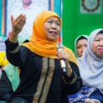 Maulidurrosul di Ponpes Sabilul Muttaqien Mojokerro, Khofifah Ajak Santri Sambut Indonesia Emas 2045 dengan Akhlak Mulia