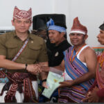 Warga eks Timor-Timur mengucapkan terima kasih atas pembagian sertipikat Tanah Objek Reforma Agraria (TORA) melalui program Redistribusi