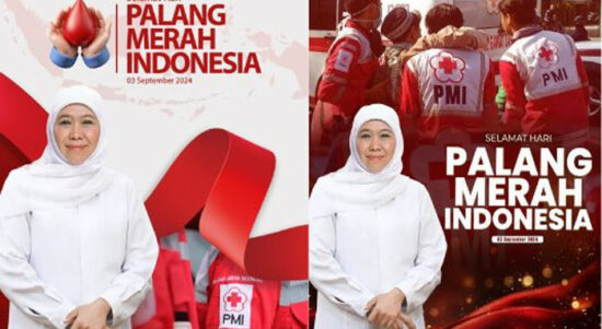 Khofifah Ajak Masyarakat HUT PMI ke-79 Jadi Momen Perkuat Solidaritas dan Aksi Nyata