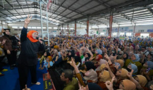 Pekerja MPS Brondong Lamongan Optimis, Khofifah Pasti Menang