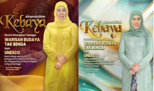 Kebaya Resmi Jadi Warisan Budaya Tak Benda UNESCO, Khofifah Identitas Bangsa yang Harus Dilestarikan