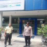 bri tikung Polsek Tikung Kawal Keamanan Obyek Vital Lewat Patroli Presisi