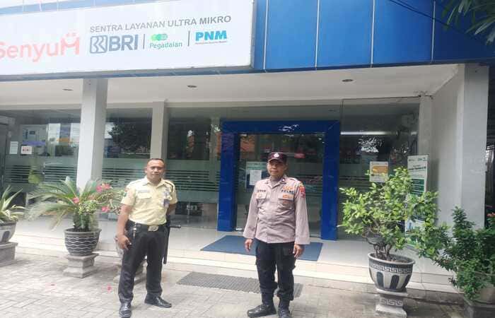 Polsek Tikung Kawal Keamanan Obyek Vital Lewat Patroli Presisi