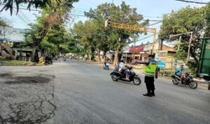 Polsek Tikung Gelar Commander Wish Pagi