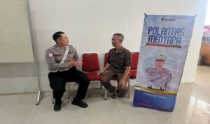 Satlantas Polres Lamongan Gencarkan Program Polantas Menyapa Satlantas Polres Lamongan Gencarkan Program Polantas Menyapa