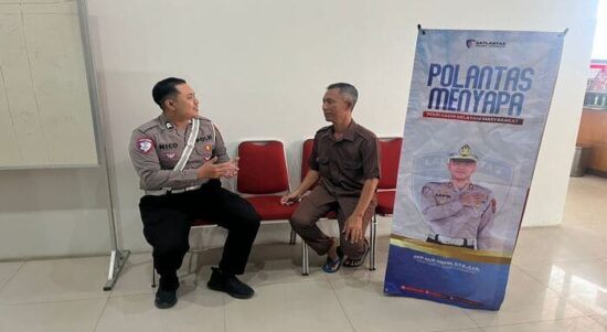 Satlantas Polres Lamongan Gencarkan Program Polantas Menyapa