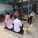 Sidak Kapolsek Tikung Pastikan Program Gizi Lancar