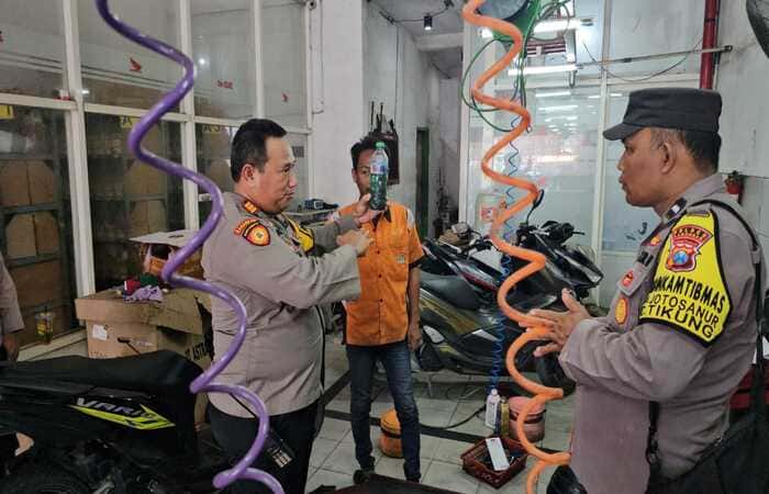 Viral Motor Mogok, Ini Penjelasan Kapolsek Tikung