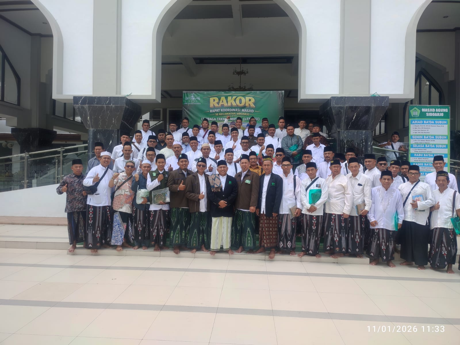 Wujudkan Kesejahteraan Umat, Ratusan Pengurus Takmir Gelar Rakor Manajemen Masjid 