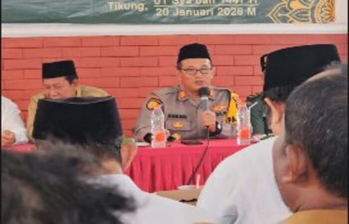 Kapolsek Tikung dan Forkopimcam Rapat Bersama MUI, Sepakati Aturan Ramadhan demi Jaga Kondusivitas Wilayah