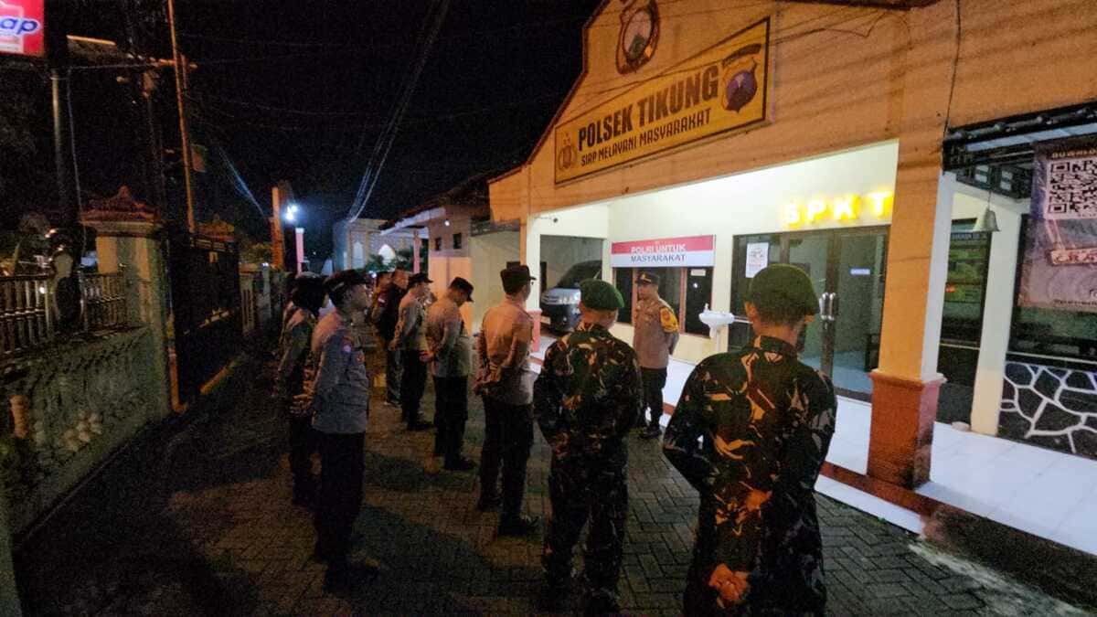 Apel Harkamtibmas Polsek Tikung Lamongan Digelar, Sinergi 3 Pilar Jaga Keamanan Wilayah