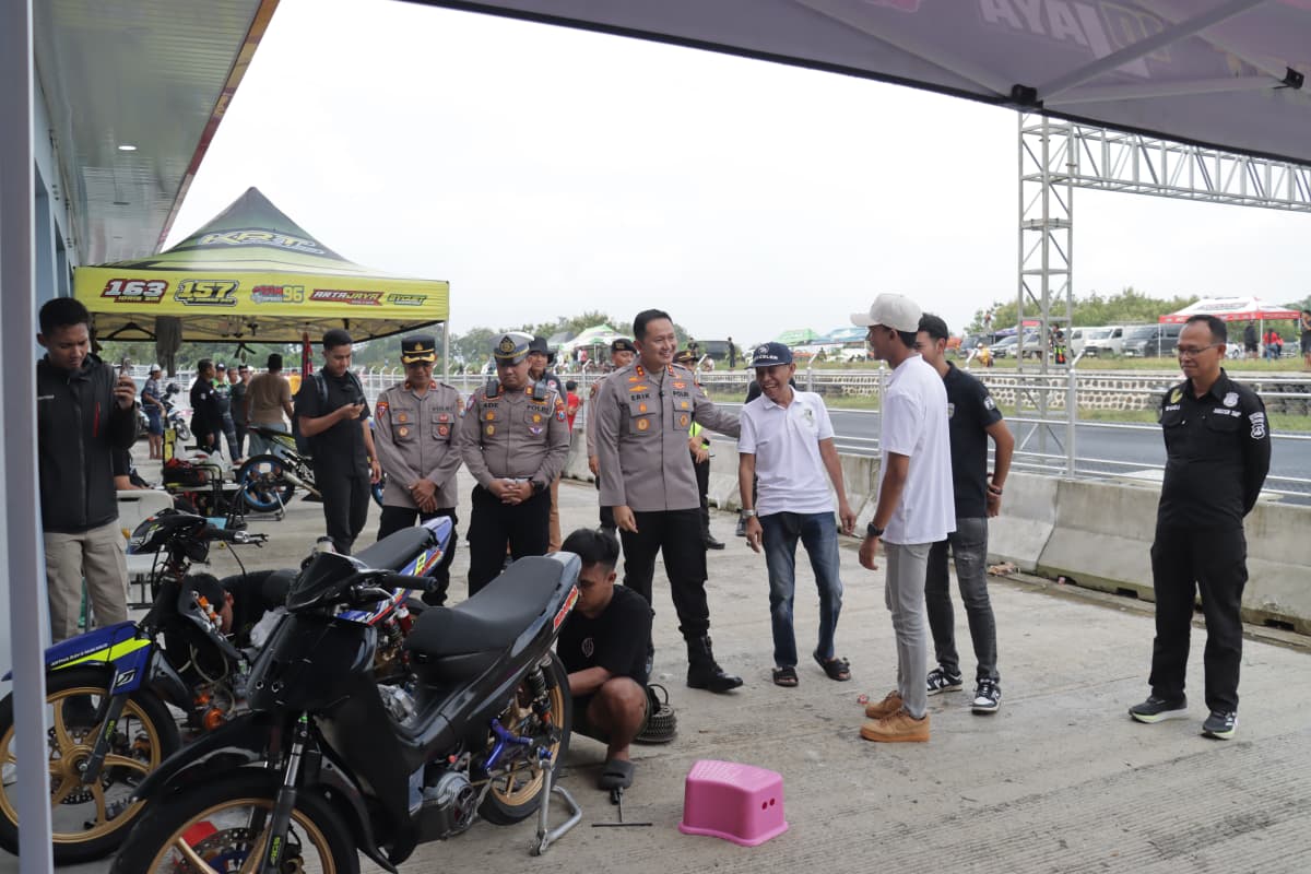 Jelang Kejurprov 2026, Kapolres Magetan Cek Langsung Kesiapan Sirkuit Parang