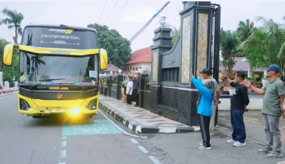 Bupati Magetan Lepas 200 Peserta Arus Balik Gratis IKMA Menuju Jabodetabek