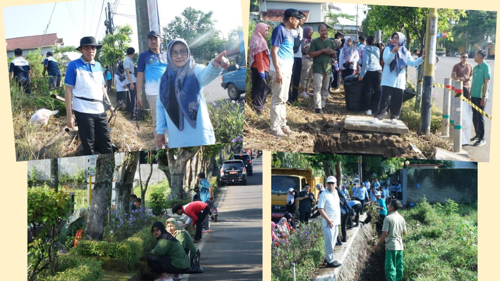 Atasi Titik Rawan Banjir, Bupati Magetan Pimpin Aksi “Bersih-Bersih” Drainase