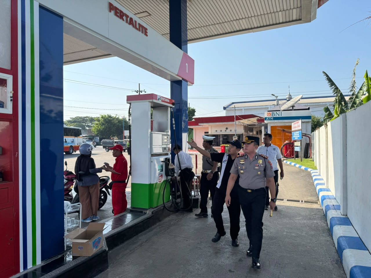 Cek Langsung SPBU, Kapolres Magetan Pastikan Stok BBM Aman dan Distribusi Lancar