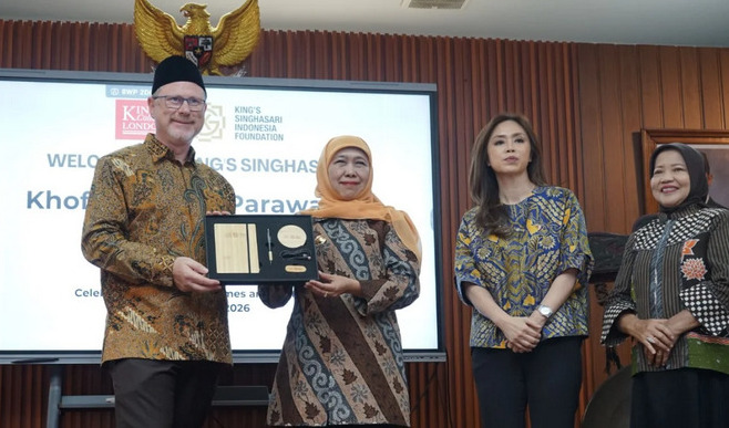 Gubernur Khofifah Dukung Peluncuran Dua Prodi Magister King’s College London Singhasari